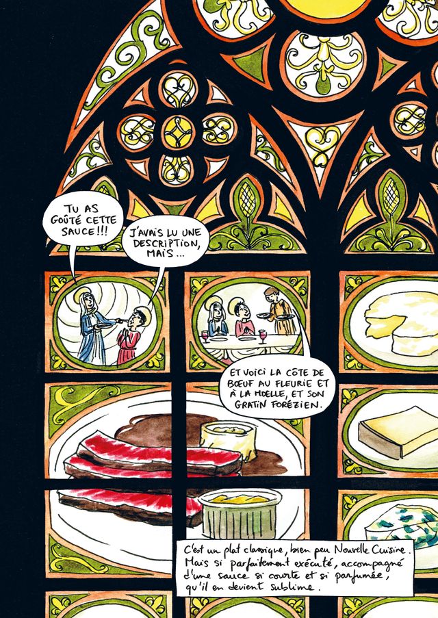 Planche 43 de "Comme un chef" d'Aurelia Aurita et Benoît Peeters