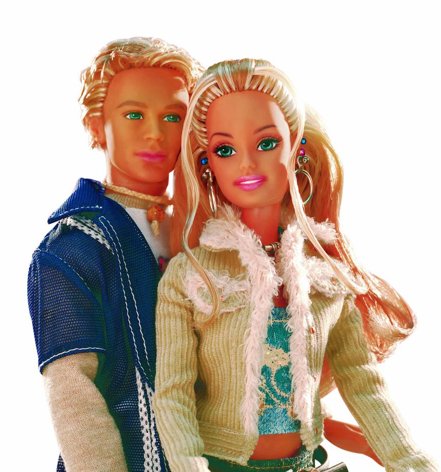 Barbie dans les bras de Blaine