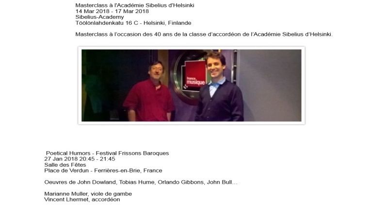 Arnaud Merlin / Vincent Lhermet / studio 142 RF 17/01/18