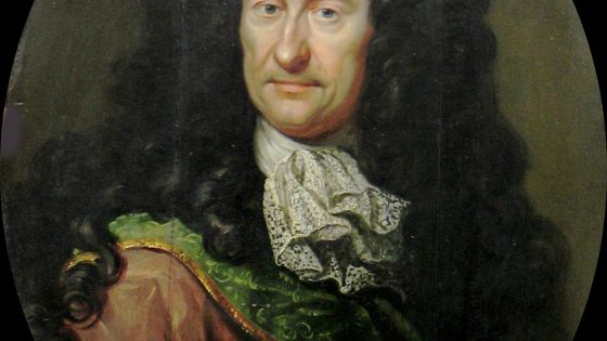 Portrait de Gottfried Wilhelm Leibniz - Johann Friedrich Wentzel