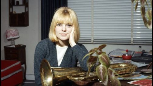 Portrait de France Gall, chanteuse française (née en 1947) en mars 1966. ©AFP - Farabola/Leemage