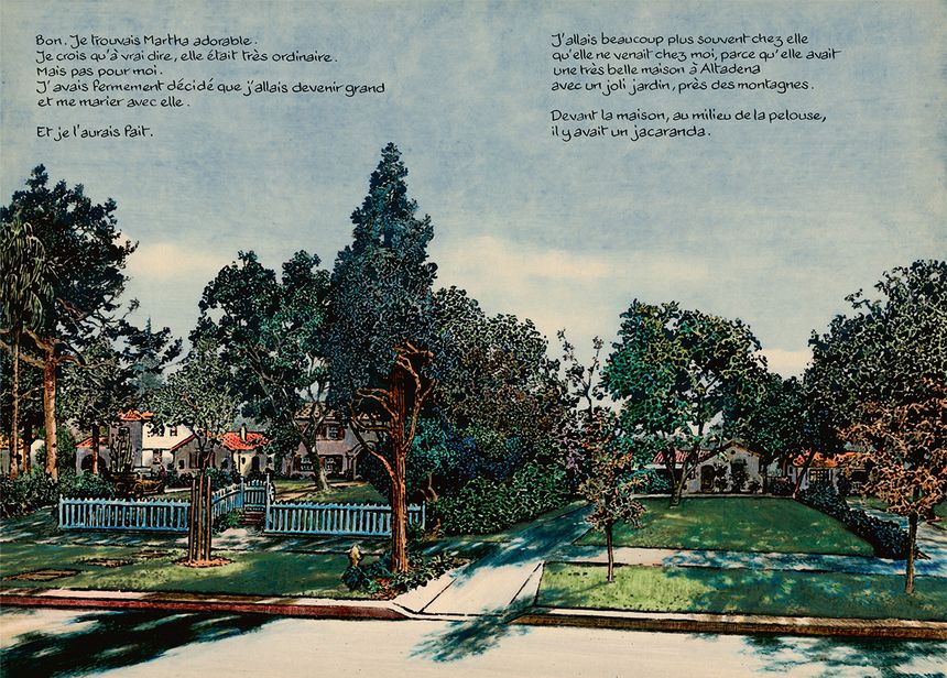 Planche de "Martha et Alan" d'Emmanuel Guibert