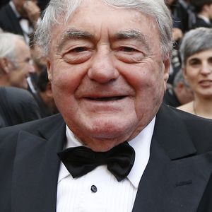 Claude Lanzmann au Festival de Cannes pour la présentation de son film "Le dernier des Injustes" le 19 mai 2013.