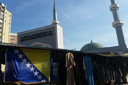 La mosquée du roi Fahd de Sarajevo, financée par l’Arabie saoudite La mosquée du roi Fahd de Sarajevo, financée par l’Arabie saoudite