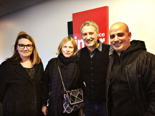 Charline Roux, Karin Viard, Antoine de Caunes et Eklips