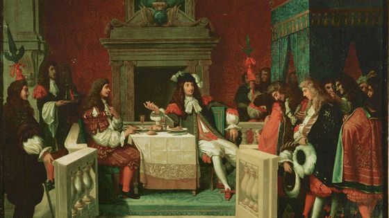 Esquisse pour le tableau le Déjeuner de Molière, qui fut détruit en 1871 au palais des Tuileries par Jean Auguste Dominique Ingres - Bibliothèque-musée de la Comédie-Française