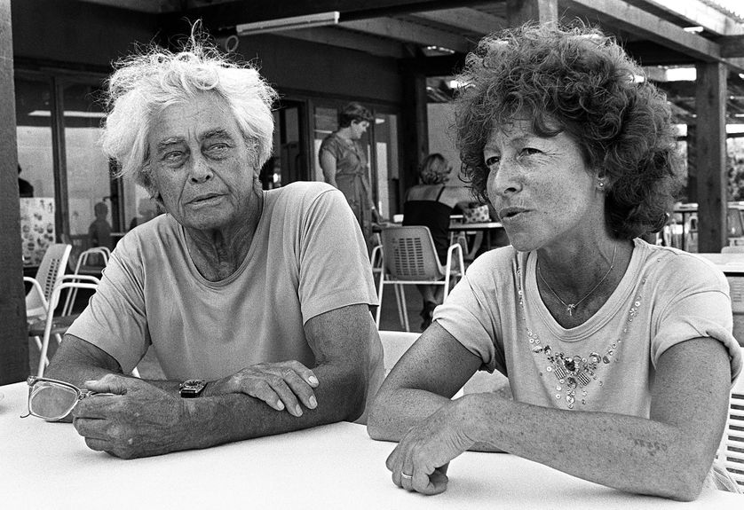 Joris Ivens et Marceline Loridan-Ivens (13 sept.1981)