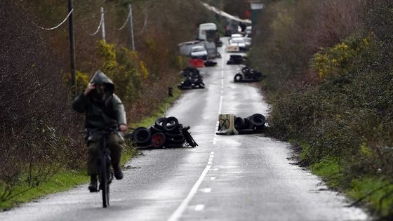 Un zadiste à Notre-Dame-des-Landes ©AFP - Loïc Venance