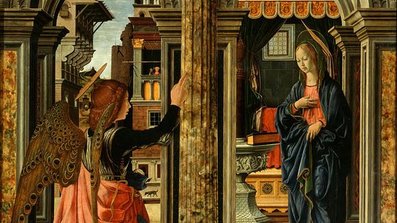 L'Annonciation - Francesco del Cossa