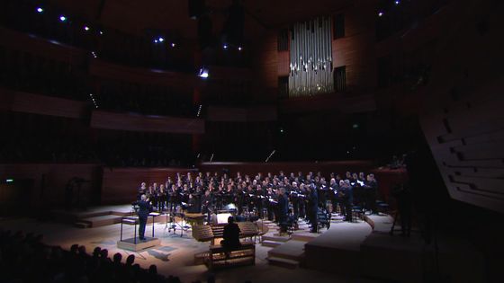 Le choeur et la Maîtrise de Radio France chantent les Chichester Psalms de Leonard Bernstein ©Radio France