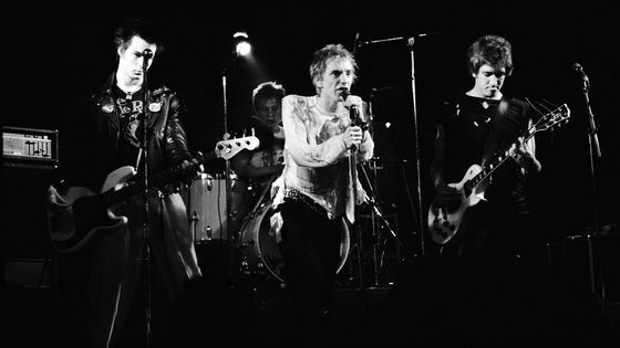 Les Sex Pistols en concert en 1977 . ©Getty - Redferns