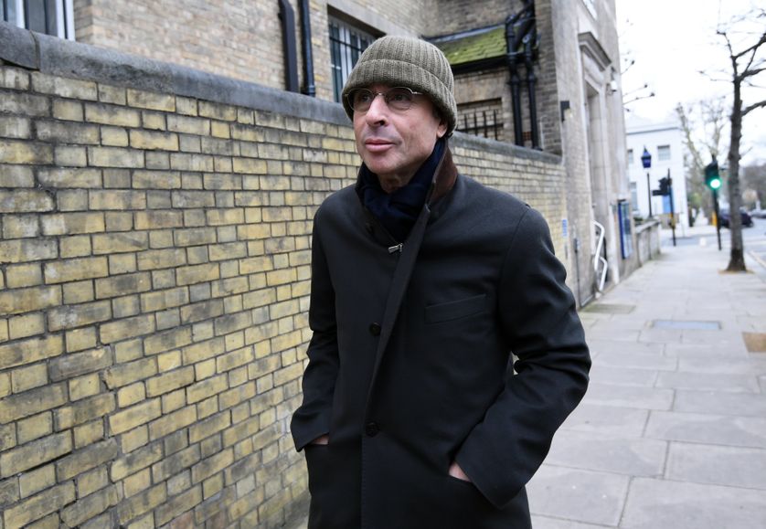 Alexandre Djouhri à Londres, le 14 janvier 2018