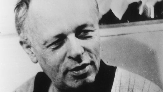 Andreï Sakharov physicien nucléaire russe, Défenseur de l'utilisation pacifique de la technologie nucléaire, prix Nobel de la paix en 1975. ©Getty - Keystone / Hulton Archive