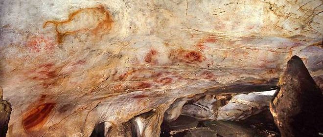 Les peintures découvertes dans la grotte de La Pasiega en Espagne