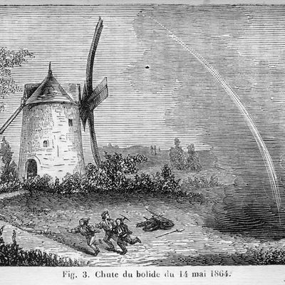 Chute du bolide du 14 mai 1864