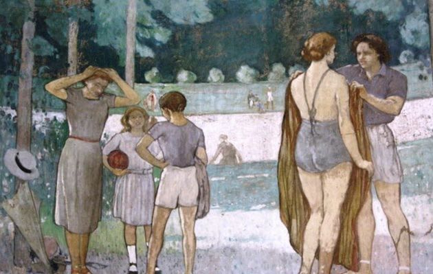 Fresques des thermes de Luxeuil-les-Bains
