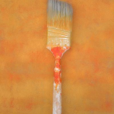 pinceau d'artiste peintre