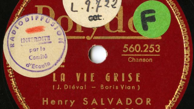 Le 45 tours "La Vie Grise"