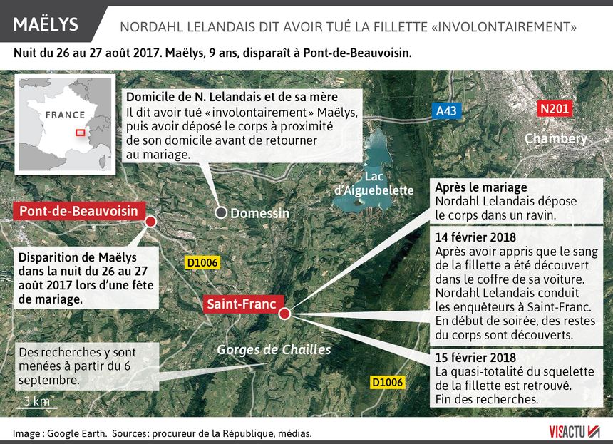 Maëlys : la quasi-totalité du squelette a été retrouvé