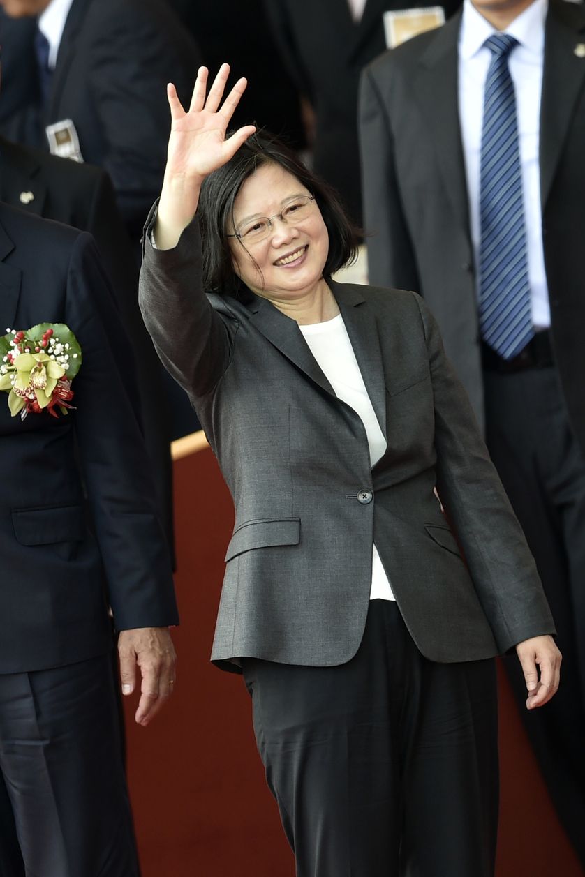 La présidente Tsai Ing-wen