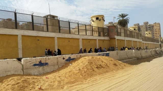Dans cette prison du Caire sont détenue une partie des 60 000 personnes arrêtées en Egypte depuis le retours au pouvoir de l'armée en 2013