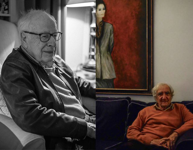 Peter Brooke et Serge Rezvani