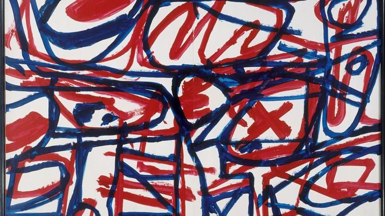 Jean Dubuffet, Mire (Bolero) G 204 1984
