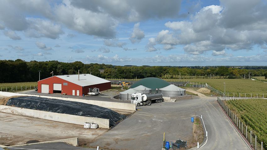 Avec 15 000 tonnes de déchets, une unité de méthanisation permet d'alimenter 700 foyers en électricité.