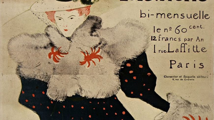 La Revue Blanche, illustration de Toulouse-Lautrec, 1895