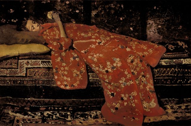 Breitner, Le kimono rouge