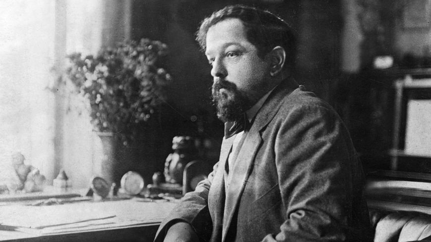 Portrait du compositeur Claude Debussy vers 1900