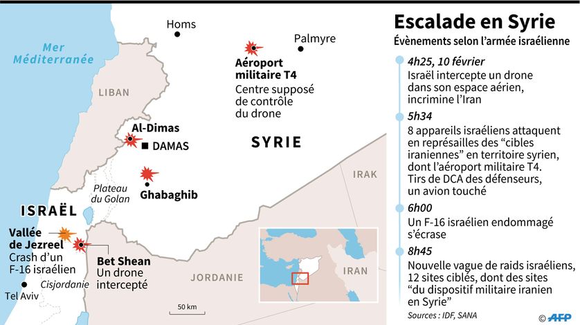 Déroulé des événements du week-end, selon l'armée israélienne