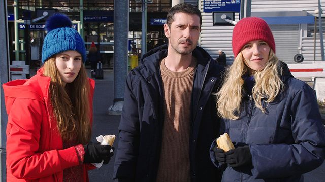 Agathe Bonitzer, Melvil Poupaud et Sandrine Kiberlain