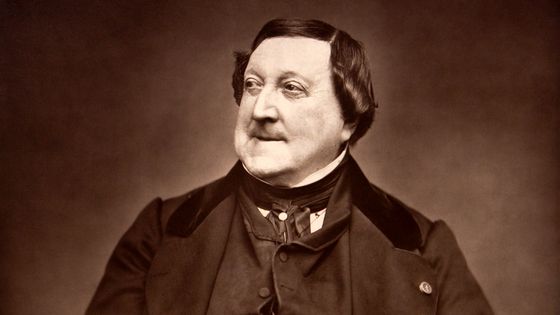 Composer Rossini, 1865 - Étienne Carjat