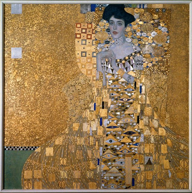 Le "Portrait d'Adèle Bloch-Bauer" par Klimt (1907)