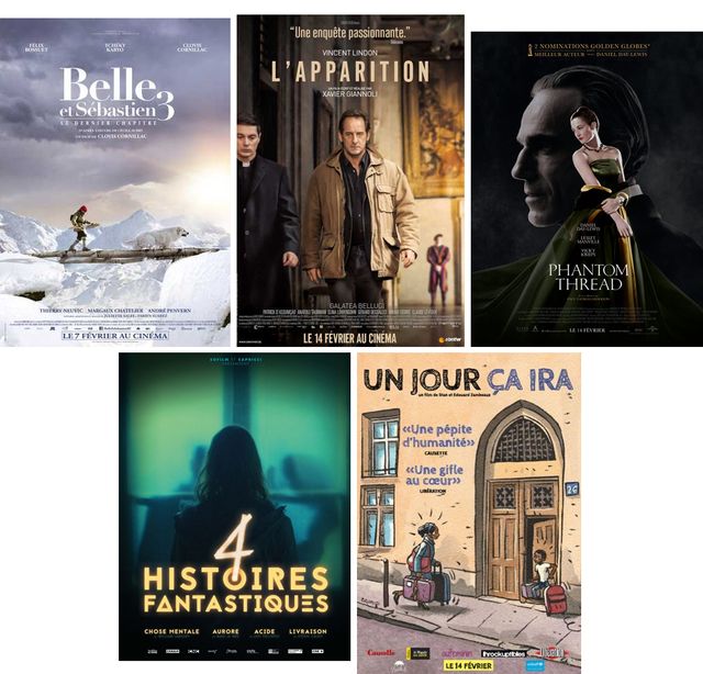 Affiches des sorties de la semaine évoquées dans "On aura tout vu" cette semaine