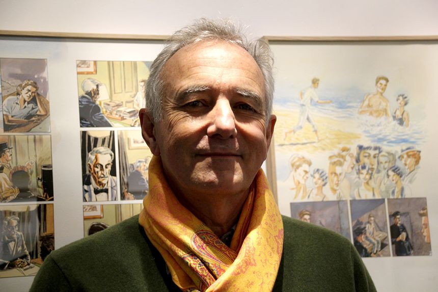 Jacques Ferrandez à la Galerie Gallimard à Paris