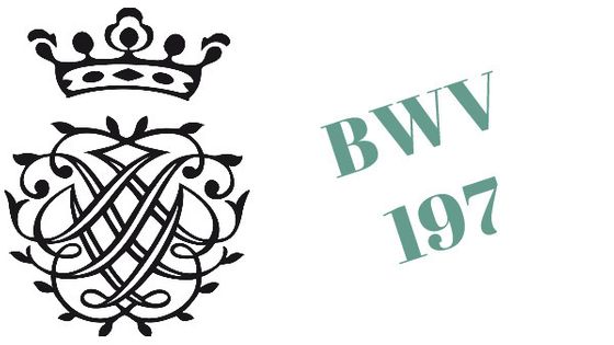 Monogramme de Bach - BWV 197
