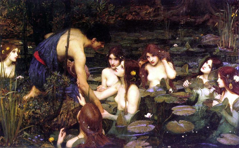 La Manchester Art Gallery a retiré le tableau, Hylas et les nymphes, une toile deJohn William Waterhouse 1896, car les femmes y sont représentées sous une « forme passive décorative ». Wikipédia