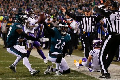 Le football américain est un spectacle avant d'être un sport (les Philadelphia Eagles contre les Minnesota Vikings, le 21 janvier 2018) Le football américain est un spectacle avant d'être un sport (les Philadelphia Eagles contre les Minnesota Vikings, le 21 janvier 2018)