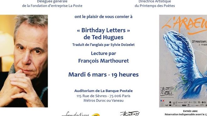 François Marthouret lit Ted Hughes