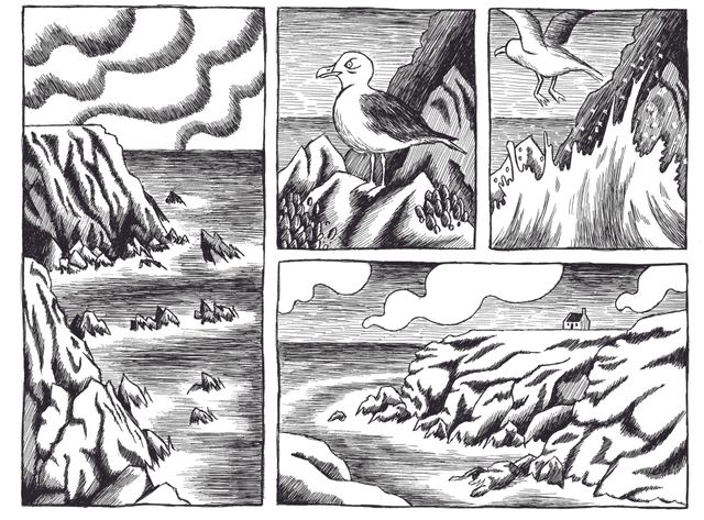 Détail d'une planche d'Insulaires de Prosperi Buri