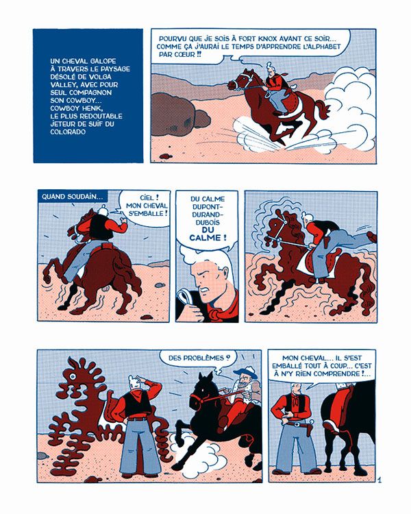 Cowboy Henk et le gang des offreurs de chevaux de Herr Seele