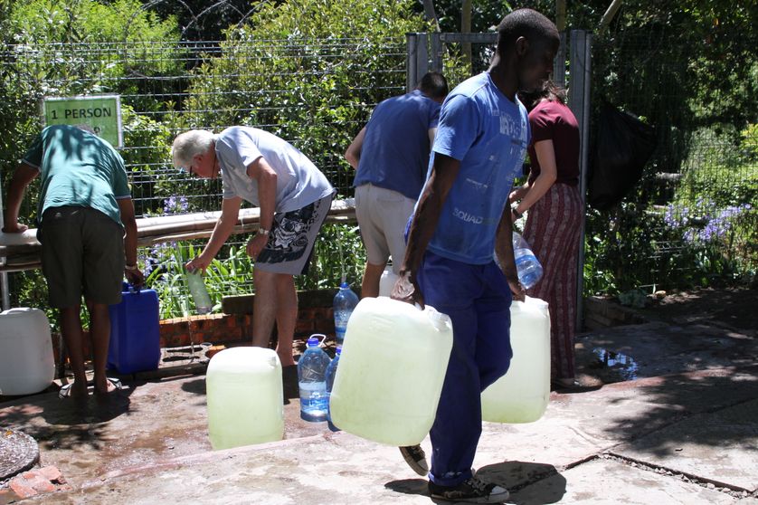 Pénurie d'eau dramatique dans la ville du Cap, en Afrique du Sud