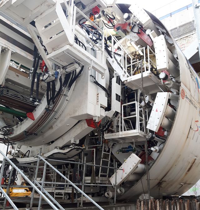 Ce tunnelier chargé de la future ligne 15 percera 12 m par jour