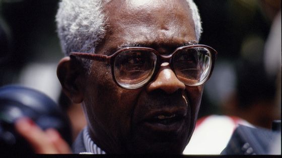 Aimé Césaire, 19 mai 1994 ©Getty - Jean Bernard Vernier/Sygma