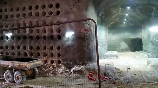 Les allées de ce nouveau cimetière souterrain courent sur 1,5 km
