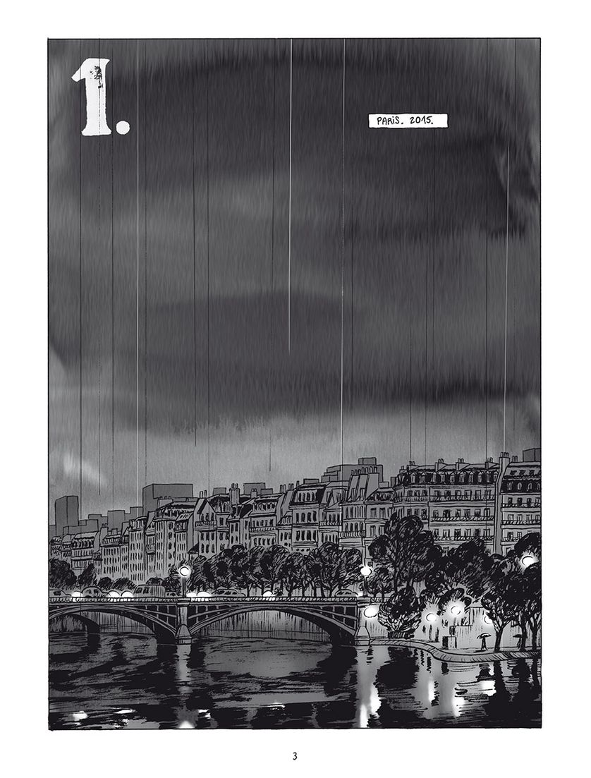 Planche de "L'Homme Gribouillé" de Serge Lehman et Frederik Peeters