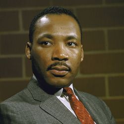 Martin Luther King en 1957
