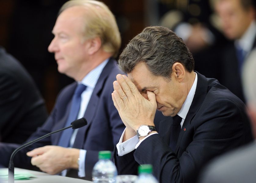 En 2015, Nicolas Sarkozy (président de la République) et Brice Hortefeux (son ministre de l'intérieur)